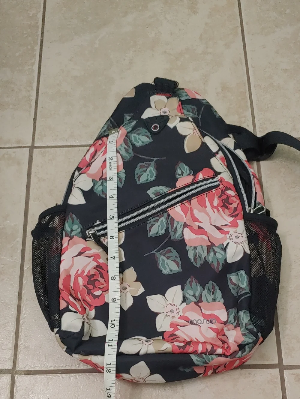Mosiso Floral Sling Backpack